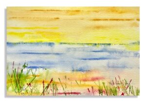 Seascape Mini - watercolor - 6x8