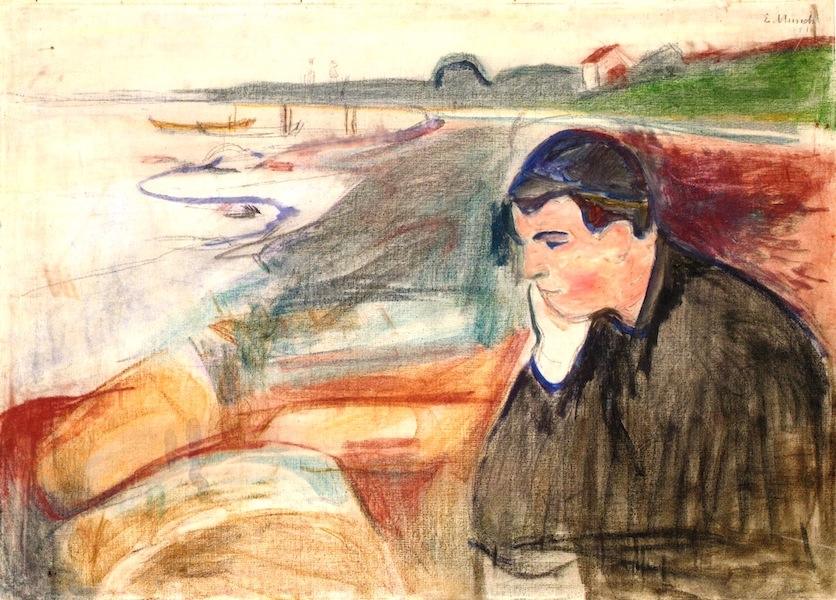 melancholy by munch
