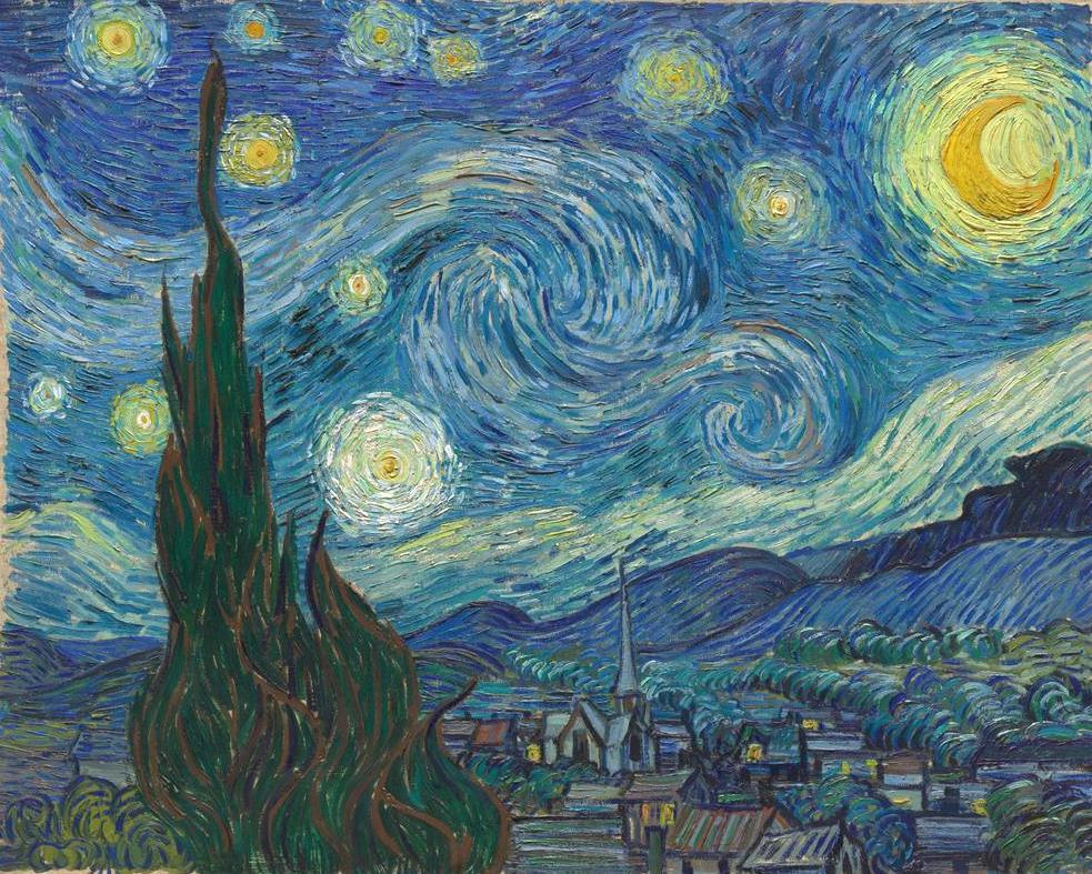 starry night Van Gogh