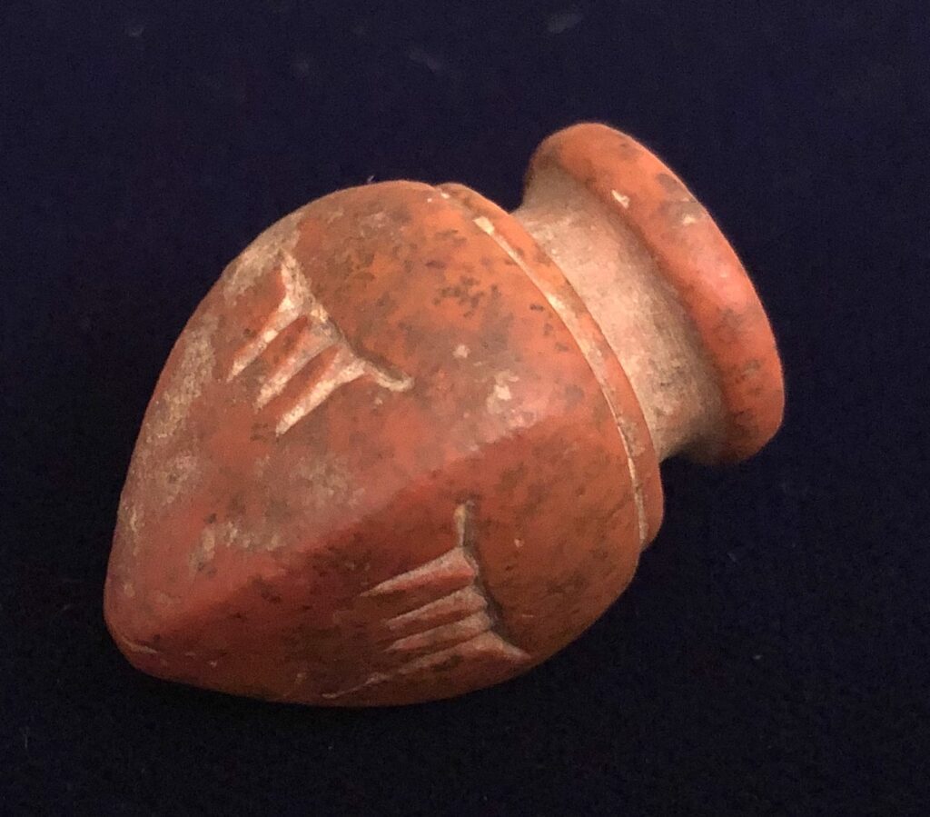 ancient four sided top like a dreidel early dreidel design