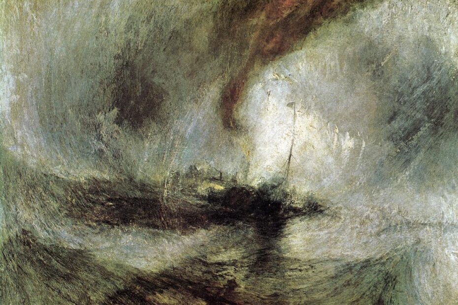 turner abstract painting example