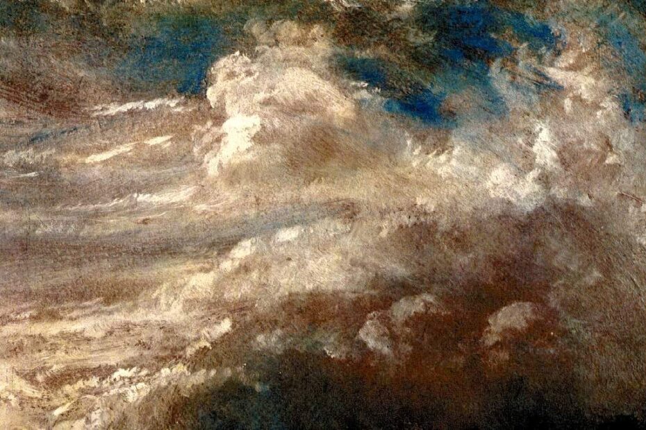 nuvens john constable cloudscape