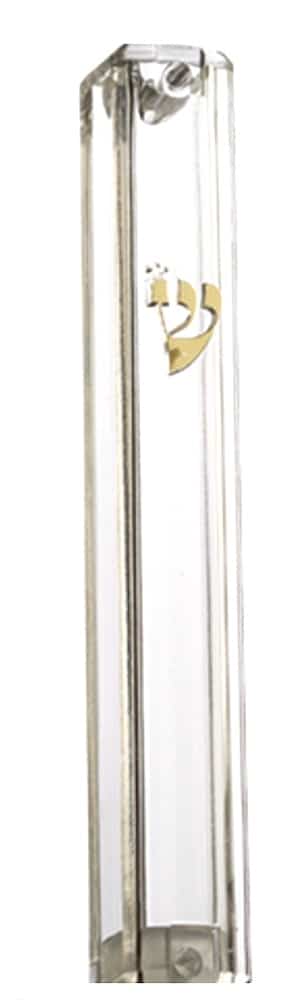 design of the mezuzah case in plastic