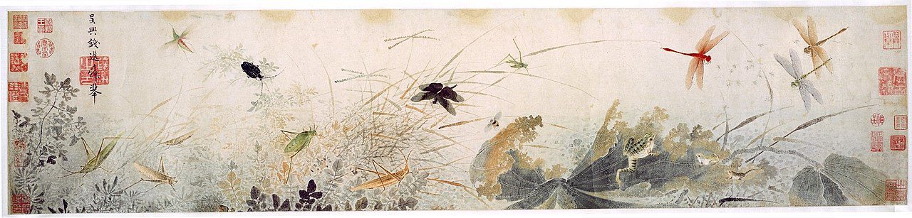 early Chinese ink and watercolor, history of watercolor