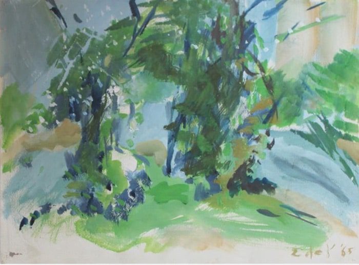 Elaine de Kooning abstract impressionism