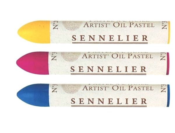 sennelier oil pastels, why oil pastels aren't pastels, understanding the difference