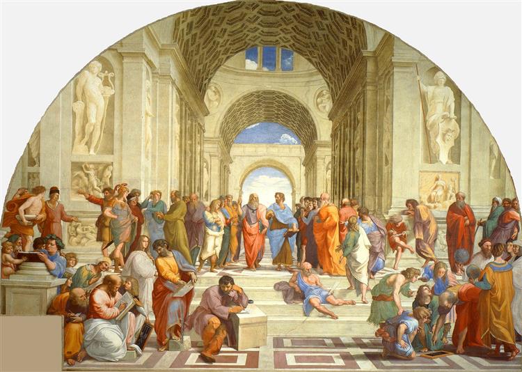 school of Athens , Raphael, example of composition in art and why it matters