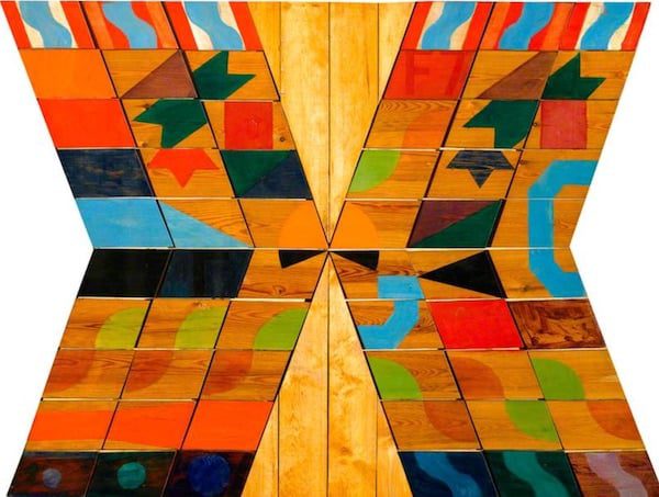 Space Trophy, Joe Tilson, 1962, art movements you probably never heard of, post-painterly abstraction