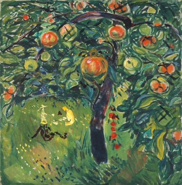 the apple tree, how Edvard Munch influenced our emotions with color