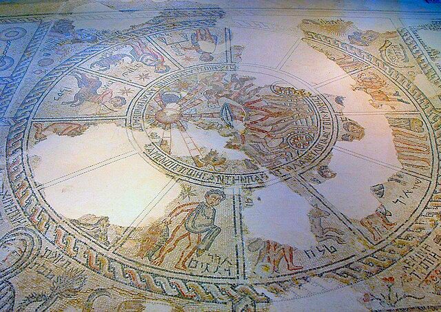 mosaic, tzippori synagogue, history of jewish art