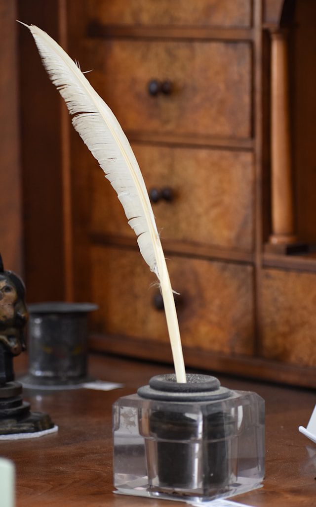 tools for making a Torah quill pen and ink bottle tools for making a Torah quill pen and ink bottle