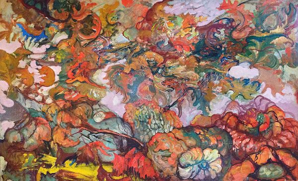 Landscape With Turban Squash, Hyman Bloom, modern jewish art Landscape With Turban Squash, Hyman Bloom, modern jewish art