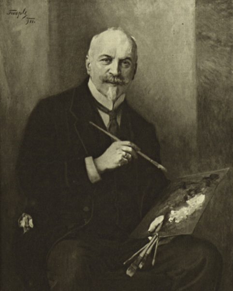 Portrait of Isidor Kaufmann. Jewish life on canvas. Artists Isidor Kaufmann and Yudel Pen Portrait of Isidor Kaufmann. Jewish life on canvas. Artists Isidor Kaufmann and Yudel Pen