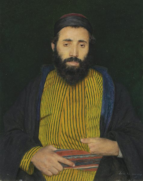Portrait of a Sephardic Jew, Isidor Kaufmann. Jewish life on canvas. Artists Isidor Kaufmann and Yudel Pen. Portrait of a Sephardic Jew, Isidor Kaufmann. Jewish life on canvas. Artists Isidor Kaufmann and Yudel Pen.
