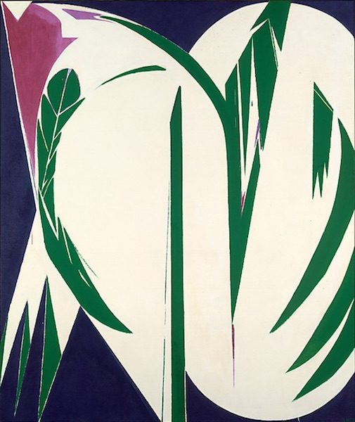 Rising Green, 1972, Lee Krasner An Unsung Heroine of Abstract Expressionism, green, black, and magenta Rising Green, 1972, Lee Krasner An Unsung Heroine of Abstract Expressionism, green, black, and magenta