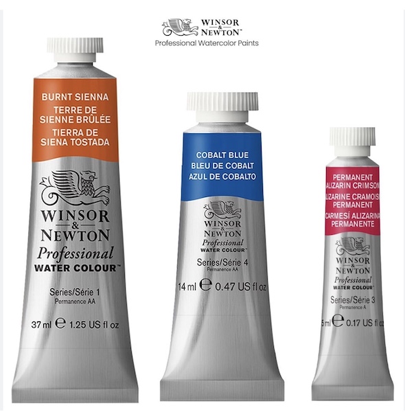 Winsor & Newton professional watercolor paint tubes. What to look for when buying a watercolor painting Winsor & Newton professional watercolor paint tubes. What to look for when buying a watercolor painting