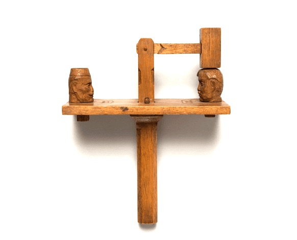 Wooden grogger. Poland 1933. Wooden grogger. Poland 1933.