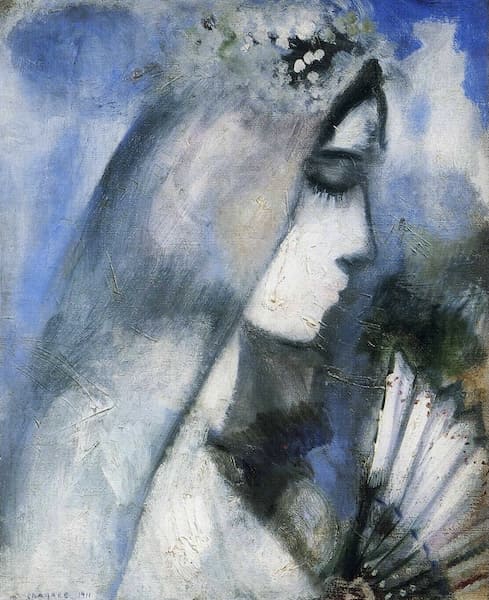 Bride with a Fan, Marc Chagall. Color, Kabbalah, and Jewish Art: Origin and Meaning Bride with a Fan, Marc Chagall. Color, Kabbalah, and Jewish Art: Origin and Meaning