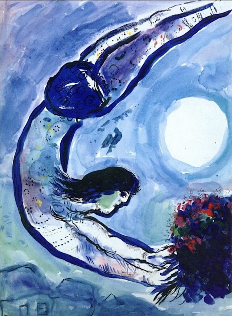 Greetings to My Motherland, Chagall, watercolor, Watercolor and Modern Art: 5 Famous Artists